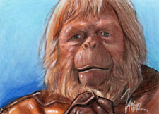 PLANET of the APES Dr ZAIUS Maurice Evans SKETCH Card PRINT open edition picture