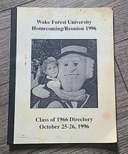 Wake Forest University Homecoming Reunion Class of 1966 Reunion 1996 picture