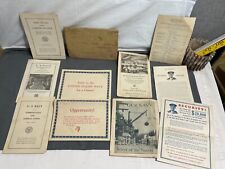 Pre-WWII 1936 U.S. NAVY USN Recruiting Mail EPHEMERA booklets letters Documents picture