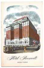 New York Manhattan c1950's Hotel Roosevelt, Madison Avenue at 45th Street picture