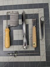 Kitchen Gadget Tools French Fry Crinkle Cutter Hoan Zester Spiral Slicer Peeler picture