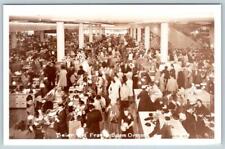 1930-40's RPPC MEIER & FRANK DEPARTMENT STORE CROWD SCENE PORTLAND OR POSTCARD picture