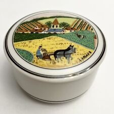 Villeroy & Boch Trinket Box with Lid Design Naif Laplau Farming Countryside picture