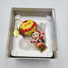 2008 Danbury Mint Annual Betty Boop Christmas Ornament Holiday Adventure picture