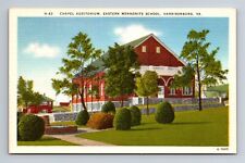 Chapel Auditorium Eastern Mennonite School Harrisonburg Virginia Postcard picture