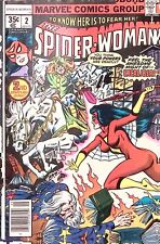 1978 THE SPIDER WOMAN #2 MAY EXCALIBER  MARVEL COMICS Z2215 picture