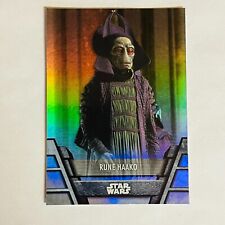 2020 Topps Star Wars Holocron Foil Base Card Sep-2 Rune Haako picture