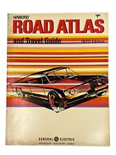 Vintage 1970 Ed. Hammond ROAD ATLAS Map and TRAVEL GUIDE General Electric USA picture
