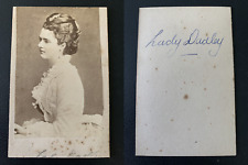 Georgina Elizabeth Ward, Countess of Dudley Vintage Albumen Print CDV.Georgina picture