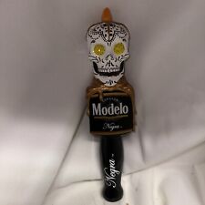 Rare Gently Used Negra Modelo Sugar Skull Beer Tap Handle 11