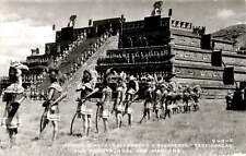 Mexico High Priests Gods Warriors Teotihuacan Papel RPPC picture