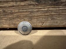 Vintage Western Button Cover Small Round picture