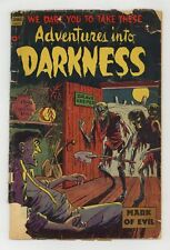 Adventures into Darkness #8 FR 1.0 1953 picture