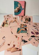 New Pin Up Girls Deck Playing Poker Cards 54 With Box Vintage Inspired picture