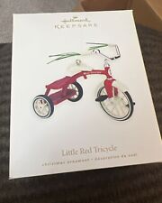 2008 Hallmark Keepsake “Little Red Tricycle” Christmas Ornament w/ Box picture