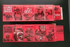 MARVEL COCA-COLA BOX LOT OF TWO picture