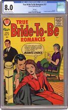 True Bride to Be Romances #17 CGC 8.0 1956 4275106004 picture