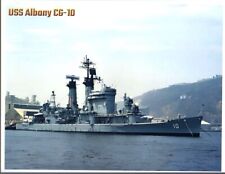 USS Albany 10 (#3) - Navy Ship 8x11 Inch Reprint picture