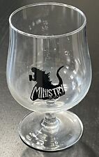 SUPER RARE Ministry of Brewing Godzilla Kaiju 6” Beer Glass - Awesome Design picture