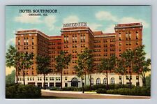 Chicago IL-Illinois, Hotel Southmoor, Advertisement, Antique, Vintage Postcard picture
