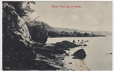 NEWFOUNDLAND BAY OF ISLANDS PETRIE'S POINT, AYRE & SONS, PUBLISHER, CIRCA 1906 picture