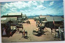 Buckskin Joe - street scene Colorado postcard picture