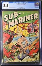 Sub-Mariner Comics #10 [1943] CGC 3.5 SINKING FEELING picture