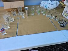 lot 22 Vintage Shot Glasses,w/rares See Pics Nice Collection Trl7#LL picture