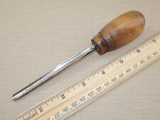 Old tools Vintage T. H. Witherby 5/16 No. 5 sweep wood carving gouge chisel picture