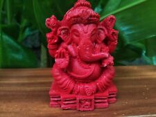 Ganesh red hindu elephant god of success statue home decoration ornament desktop picture