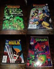SPAWN #1 Incredible HULK #340 Underworld Unleashed WOLVERINE COMIC BOOK Lot 25 picture