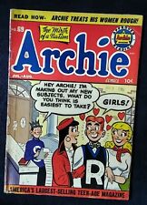 ARCHIE #69 ('54) VG (looks nicer), Scarce Pre-Code Issue picture