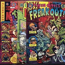 Lot of 4 SIGNED Glorp Comix Brad McGinty 3-D Turmandos Sci-Fi Nightmare Freakout picture