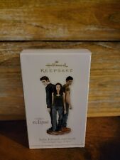 2011 Twilight Saga Eclipse Hallmark Keepsake Ornament NIB Bella Edward & Jacob  picture