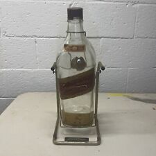 Johnnie Walker Red Label Vintage Very Large Empty Bottle With Cradle picture