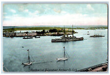 Cork Ireland Postcard Haulbowline Queenstown Harbour Co. c1910 Unposted picture