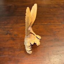 Hand Carved Wooden Hummingbird 5.75” Tall picture