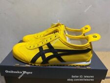 Hot Sale Onitsuka Tiger Mexico 66 Slip-On Yellow Black Unisex Shoes 1183A746-750 picture