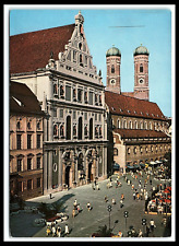 Munich Germany München Neuhauser Shopping Area Continental Postcard  cl3 picture