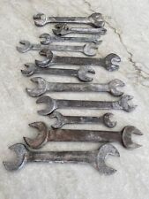 Vintage Antique Wrenches, Lot  Of 11, VLCHEK, DUNLAP, FAIRMONT, UPLAND & More picture