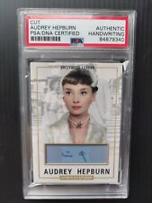 Rare Audrey Hepburn handwritten word card not signed PSA/DNA encapsulated picture