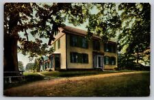 Eels House Old Deerfield Massachusetts MA c1910 Postcard picture
