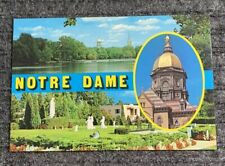 The University of Notre Dame Indiana Multiview Postcard Unposted picture