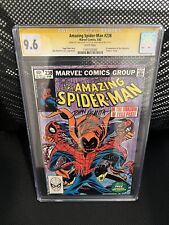 AMAZING SPIDER-MAN #238 CGC 9.6 SS Stan Lee, Romita Sr with Tattooz White Pages picture