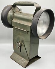 Vintage Carpenter Mfg Co Bell System Light  Somerville Mass Green  Flashlight picture