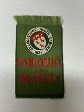 Early 1900’s Vintage Cigarette “silk” McGill College And University Box 38 picture