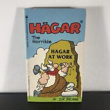 HAGAR THE HORRIBLE: HAGAR AT WORK DIK BROWNE PAPERBACK BOOK picture