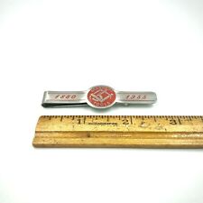 Starrett Tools 75th Anniversary 1880 - 1955 Tie / Money Clip Logo picture