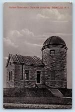 Syracuse New York NY Postcard Holden Observatory Syracuse University c1910's picture