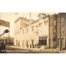 RPPC Postcard New Theater Chambersburg PA #1609 Posted Vtg picture